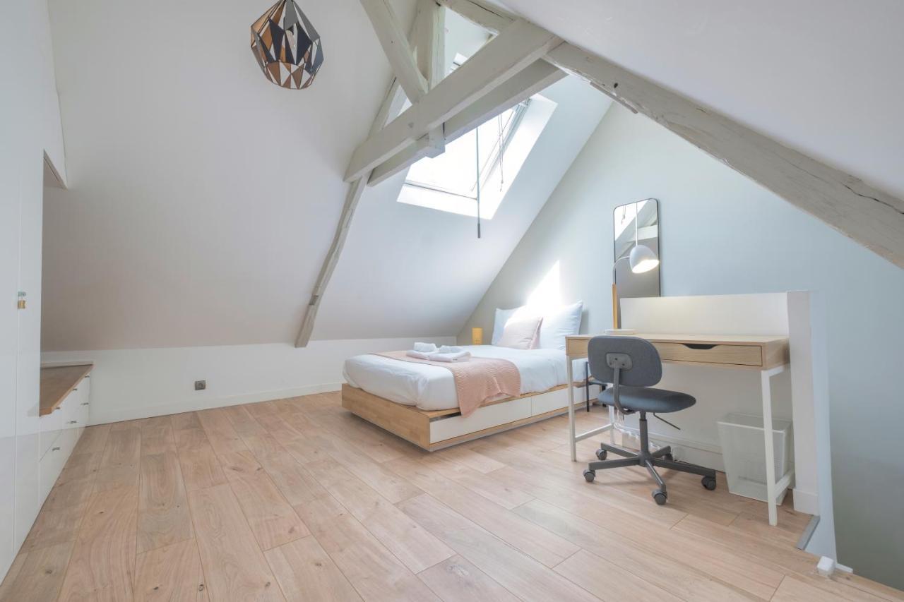 Ferienwohnung Triplex Cosy Reims Exterior foto