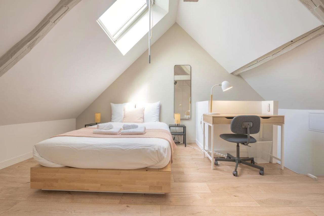 Ferienwohnung Triplex Cosy Reims Exterior foto
